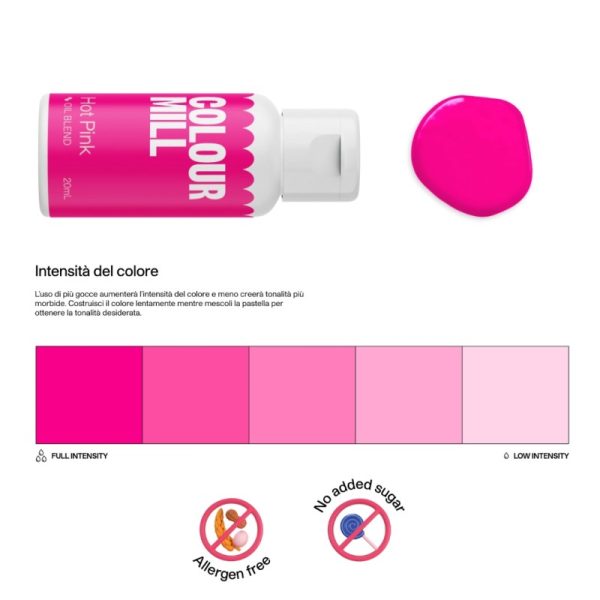 COLOUR MILL HOT PINK 20 ML