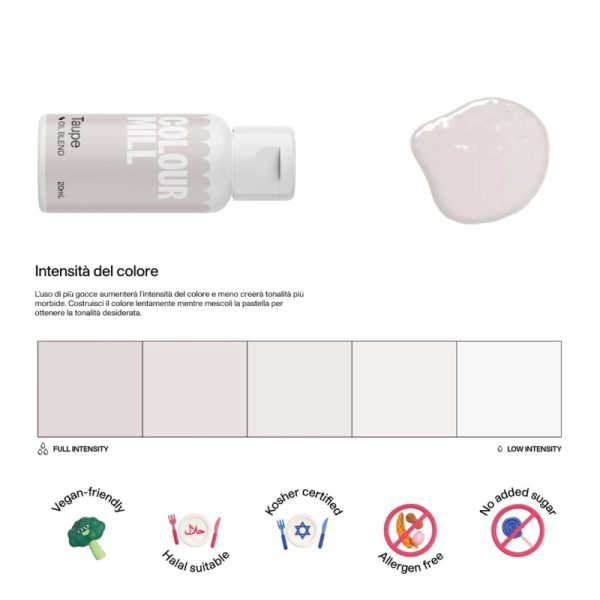 COLOUR MILL TAUPE 20 ML