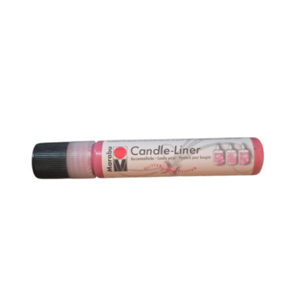 Marabu - Candle-Liner, Rubino glitterato