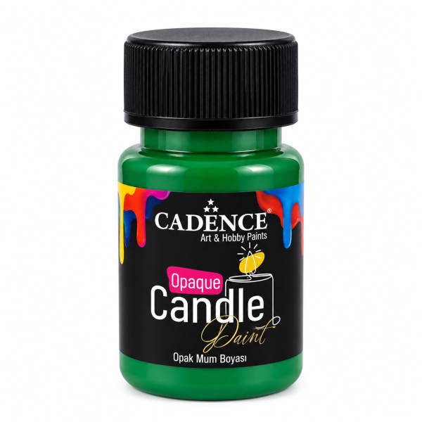 Colore opaco per candele Green