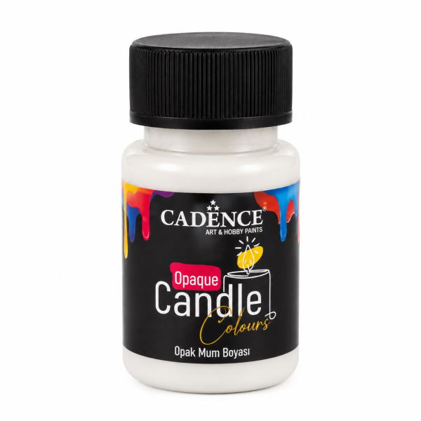 Colore opaco per candele Bianco