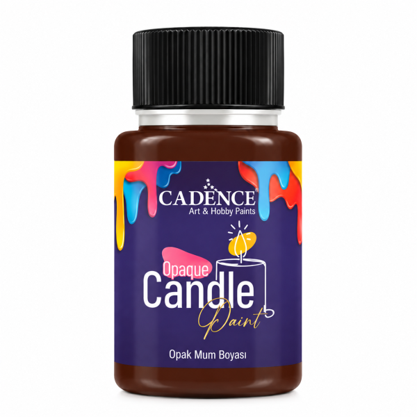 Colore opaco per candele Brown