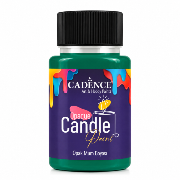 Colore opaco per candele Pine Green